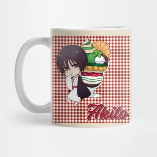 Chica con postre helado Mug